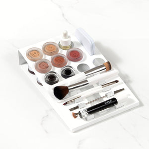 Aleph Make Up Tray with Base for Face and Eye Products