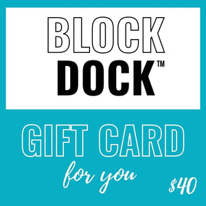 The Block Dock Vertical Soap Dish -  Gift Card Gift Card
